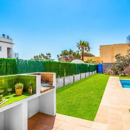 Willa Cala'n Blanes Sleeps 7 Pool Air Con Wifi